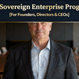 The Sovereign Enterprise Program [For Founders, Directors & CEOs]